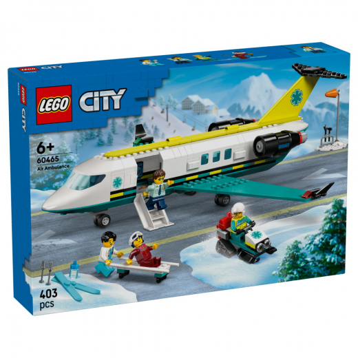 LEGO City - Ambulansflygplan i gruppen LEKSAKER / LEGO / LEGO City hos Spelexperten (60465)