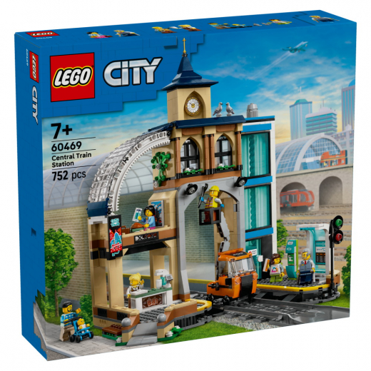LEGO City - Centralstation i gruppen LEKSAKER / LEGO / LEGO City hos Spelexperten (60469)