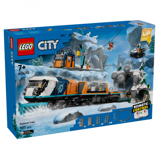 LEGO City - Polarutforskarnas arktiska expresståg i gruppen LEKSAKER / LEGO / LEGO City hos Spelexperten (60470)
