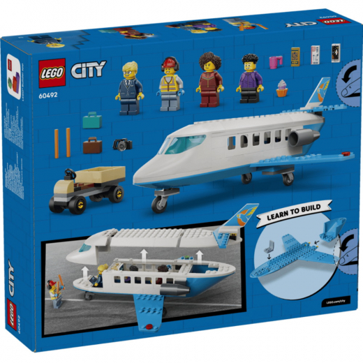 LEGO City - Passagerarjet i gruppen LEKSAKER / LEGO / LEGO City hos Spelexperten (60492)