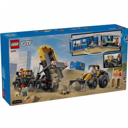 LEGO City - Dumper Och Frontlastare  i gruppen LEKSAKER / LEGO / LEGO City hos Spelexperten (60494)