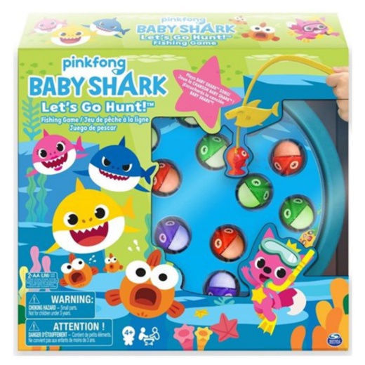 Fiskespelet - Baby Shark i gruppen SÄLLSKAPSSPEL / Barnspel hos Spelexperten (6054916)
