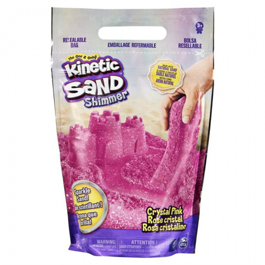 Kinetisk Sand - Glitter Sand Rosa i gruppen LEKSAKER / Skapa & måla hos Spelexperten (6060800)