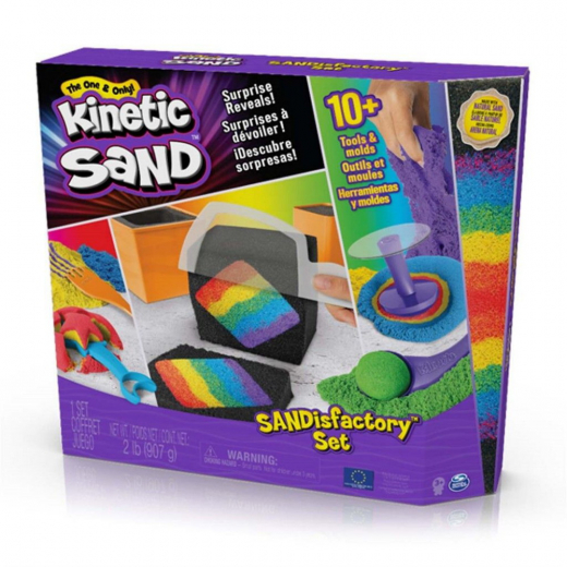 Kinetisk Sand - SANDisfactory Set i gruppen LEKSAKER / Skapa & måla hos Spelexperten (6061654)