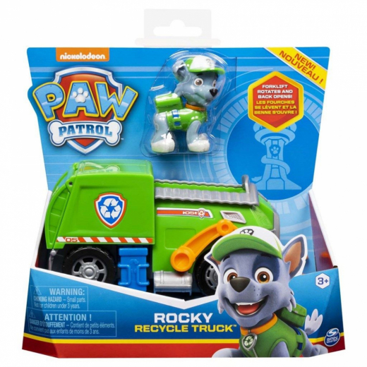 Paw Patrol - Rocky Recycle Truck i gruppen LEKSAKER / Figurer och lekset / Paw Patrol hos Spelexperten (6061804)