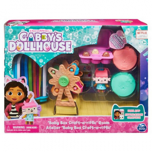 Gabby's Dollhouse - Craft-a-riffic Rum i gruppen LEKSAKER / Figurer och lekset / Gabby's Dollhouse hos Spelexperten (6064151)