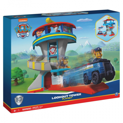 Paw Patrol - Adventure Bay Lookout Tower i gruppen LEKSAKER / Figurer och lekset / Paw Patrol hos Spelexperten (6065500)