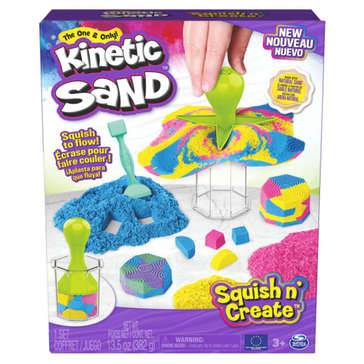 Kinetisk Sand - Squish N' Create i gruppen LEKSAKER / Skapa & måla hos Spelexperten (6065527)
