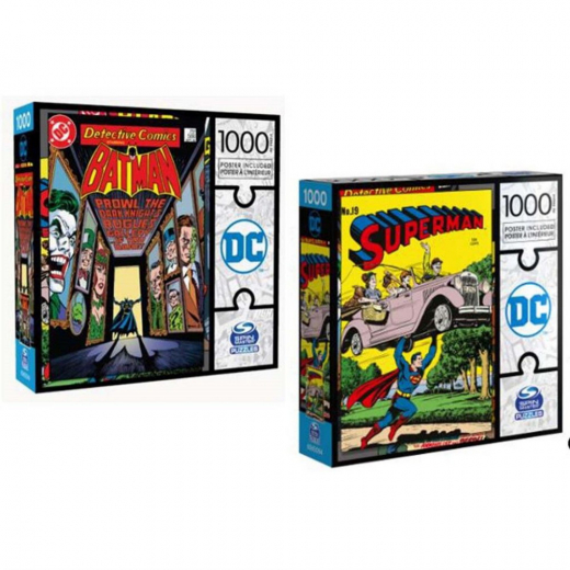 DC Comics Pussel - 2x1000 Bitar i gruppen PUSSEL / 1000 bitar hos Spelexperten (6065686)
