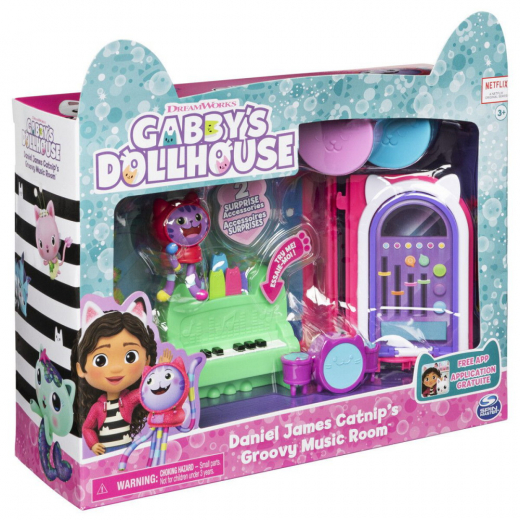 Gabby's Dollhouse - DJ Kattfnatts Deluxe Musikrum i gruppen  hos Spelexperten (6065830)