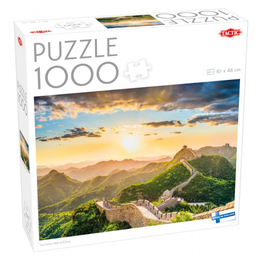 Tactic Pussel: The Great Wall of China 1000 Bitar i gruppen PUSSEL / 1000 bitar hos Spelexperten (60662)