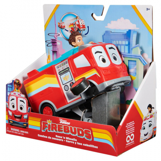 Firebuds Action Vehicle - Bo & Flash i gruppen LEKSAKER / Figurer och lekset hos Spelexperten (6066348)