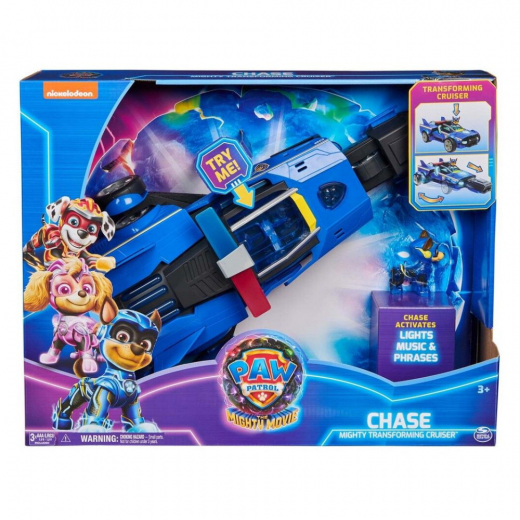 Paw Patrol Movie 2 Chase Feature Cruiser i gruppen LEKSAKER / Figurer och lekset / Paw Patrol hos Spelexperten (6067497)