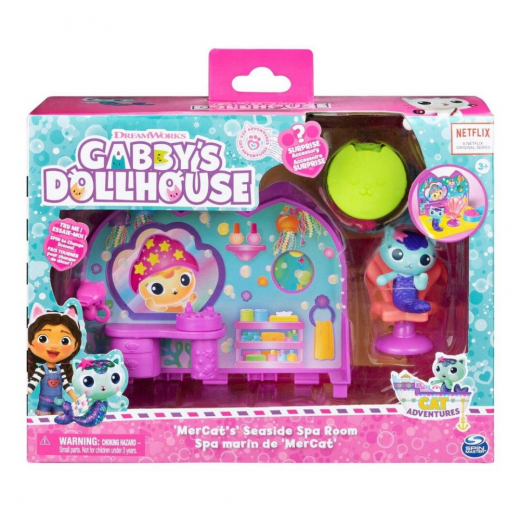 Gabby's Dollhouse - Deluxe Room - Spa i gruppen LEKSAKER / Figurer och lekset / Gabby's Dollhouse hos Spelexperten (6067729)