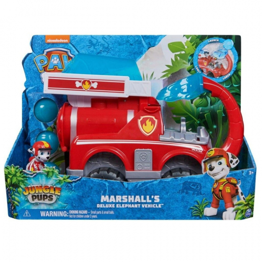 Paw Patrol - Jungle Marshall Deluxe Elephant Vehicle i gruppen LEKSAKER / Figurer och lekset / Paw Patrol hos Spelexperten (6068023)