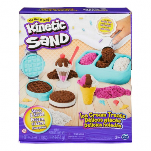 Kinetic Sand Glass Godsaker i gruppen LEKSAKER / Skapa & måla / Kinetic Sand hos Spelexperten (6068200)