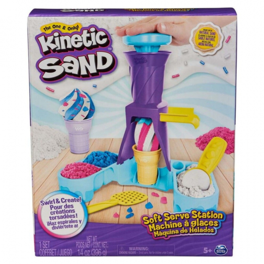 Kinetic Sand Mjukglass Station i gruppen LEKSAKER / Skapa & måla / Kinetic Sand hos Spelexperten (6068385)