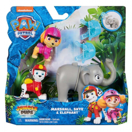 Paw Patrol - Jungle Pup - Marshall & Skye i gruppen LEKSAKER / Figurer och lekset / Paw Patrol hos Spelexperten (6068630)