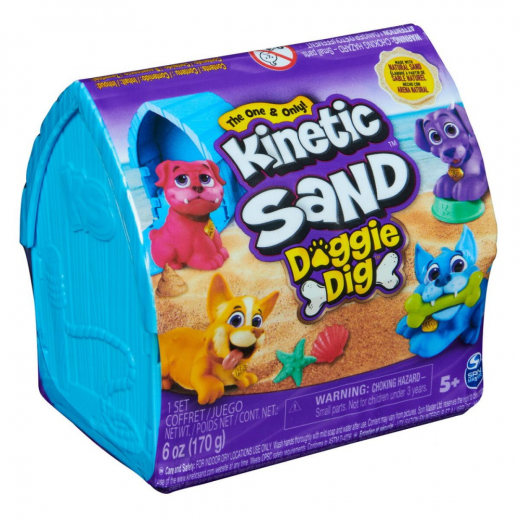 Kinetic Sand - Doggie Dig i gruppen LEKSAKER / Skapa & måla / Kinetic Sand hos Spelexperten (6068641)