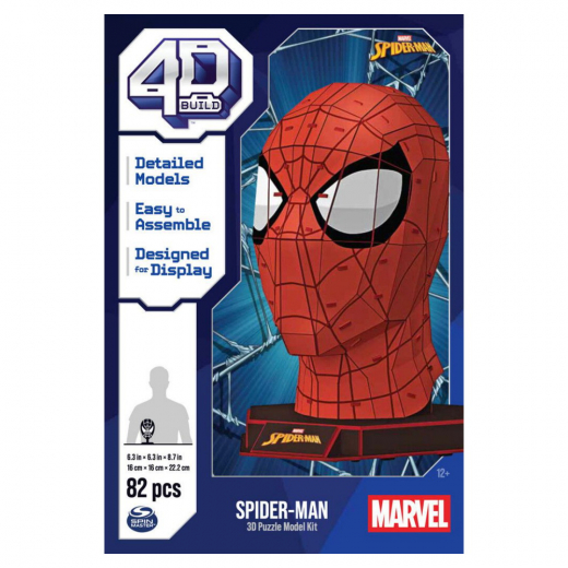 4D Puzzles - Spiderman i gruppen PUSSEL / 3D pussel hos Spelexperten (6068738)