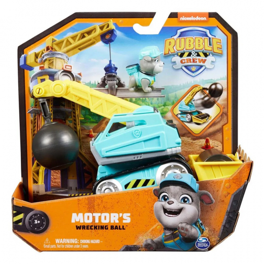 Rubble & Crew Core Vehicle - Motor i gruppen LEKSAKER / Figurer och lekset / Paw Patrol hos Spelexperten (6069659)