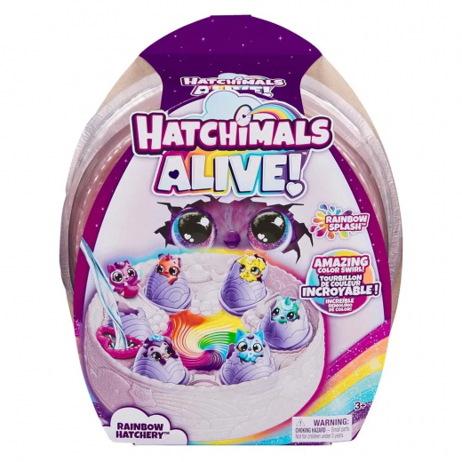 Hatchimals Alive Regnbågskläckeri i gruppen LEKSAKER / Figurer och lekset hos Spelexperten (6070168)