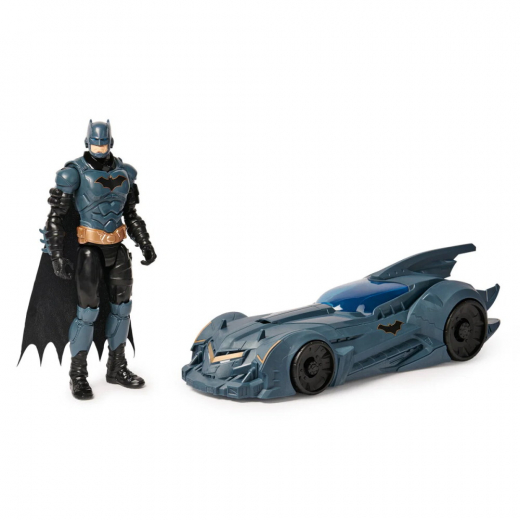Batman  - Shadow Guardian Batmobile med Figur 30 cm i gruppen LEKSAKER / Figurer och lekset / DC hos Spelexperten (6070521)
