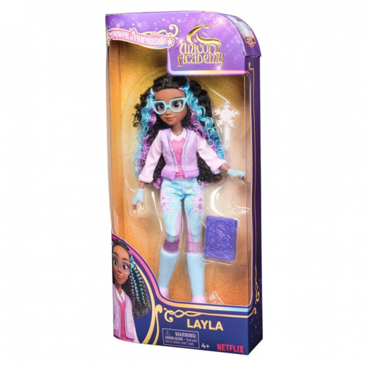 Unicorn Academy - Layla 24 cm i gruppen LEKSAKER / Figurer och lekset / Unicorn Academy hos Spelexperten (6071169)