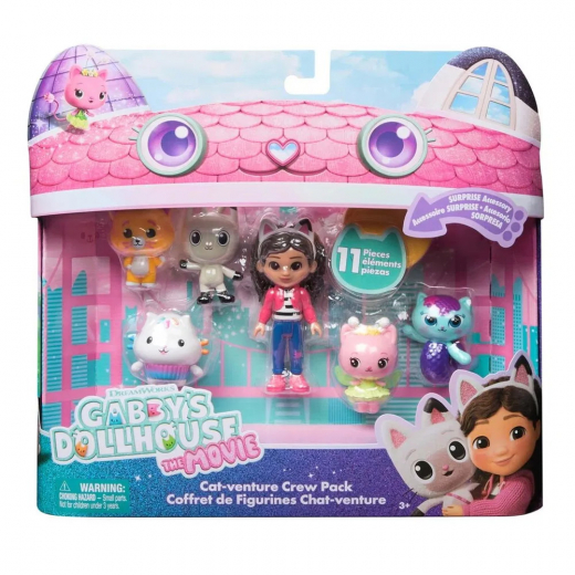 Gabby's Dollhouse The Movie Figur set 6-Pack i gruppen LEKSAKER / Figurer och lekset / Gabby's Dollhouse hos Spelexperten (6072633)