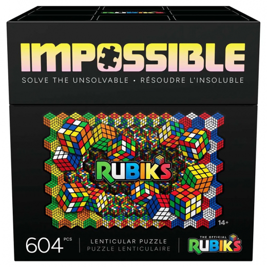 Rubiks Impossible Puzzle 604 bitar i gruppen PUSSEL / Oregelbundna bitar hos Spelexperten (6072727)