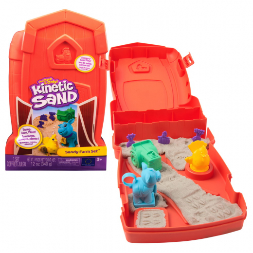 Kinetic Sand - Sandy Farm Set i gruppen LEKSAKER / Skapa & måla / Kinetic Sand hos Spelexperten (6072781)
