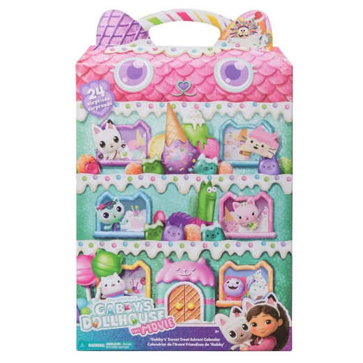 Gabby's Dollhouse Adventskalender 2025 i gruppen LEKSAKER / Adventskalendrar hos Spelexperten (6072876)