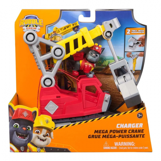 Rubble & Crew Big Build Tool Vehicle - Charger i gruppen LEKSAKER / Figurer och lekset / Paw Patrol hos Spelexperten (6073295)