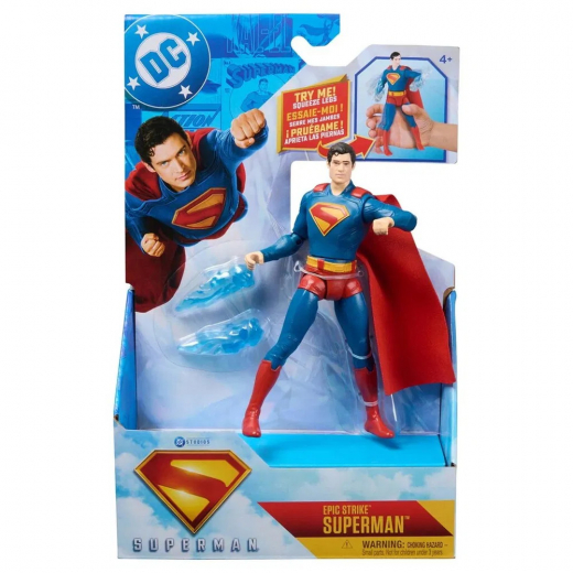 Superman - Epic Strike Superman 15 cm i gruppen LEKSAKER / Figurer och lekset / DC hos Spelexperten (6073319)