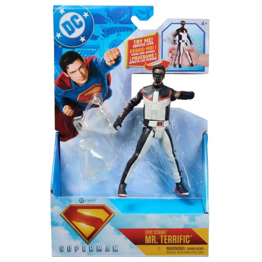Superman - Epic Strike Mr.Terrific 15 cm i gruppen LEKSAKER / Figurer och lekset / DC hos Spelexperten (6073321)