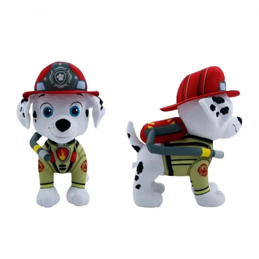 Paw Patrol Fire Rescue Deluxe Plush 30 cm - Marshall i gruppen Nyheter hos Spelexperten (6073667)