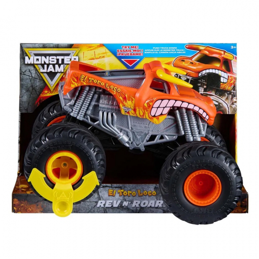 Monster Jam 1:18 Rev n' Roar El Toro Loco i gruppen LEKSAKER / Leksaksfordon / Monster Jam hos Spelexperten (6074468)