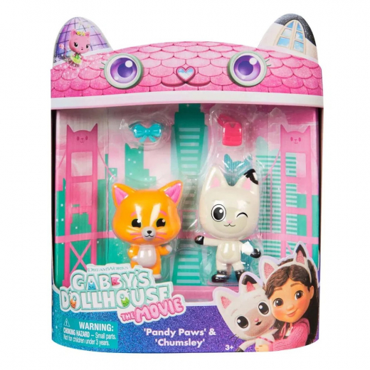 Gabby's Dollhouse - Pandy Paws & Chumsley i gruppen LEKSAKER / Figurer och lekset / Gabby's Dollhouse hos Spelexperten (6074578)