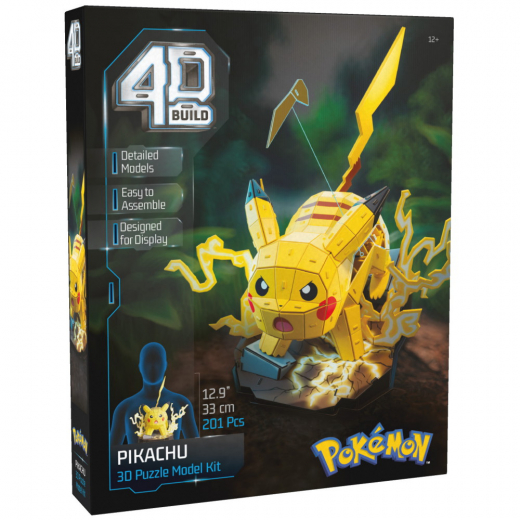 4D Pussel Pokemon Pikachu 30 cm i gruppen PUSSEL / 3D pussel hos Spelexperten (6075061)