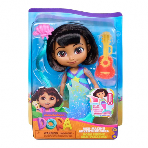 Dora The Explorer Mermaid Adventure Doll 15 cm i gruppen LEKSAKER / Figurer och lekset / Dora The Explorer hos Spelexperten (6075459)