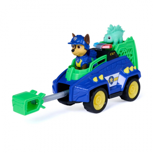 Paw Patrol - The Dino Movie - Chase Dino Rescue Cruiser i gruppen LEKSAKER / Figurer och lekset / Paw Patrol hos Spelexperten (6075756)