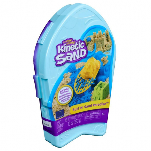 Kinetic Sand Surf N' Sand Paradise i gruppen LEKSAKER / Skapa & måla / Kinetic Sand hos Spelexperten (6076216)