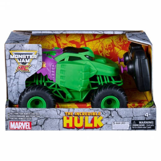 Monster Jam Radiostyrd monstertruck Marvel Hulk i gruppen Nyheter hos Spelexperten (6076629)