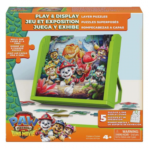 Pussel: Paw Patrol The Dino Movie 6-48 Bitar i gruppen Nyheter hos Spelexperten (6077464)
