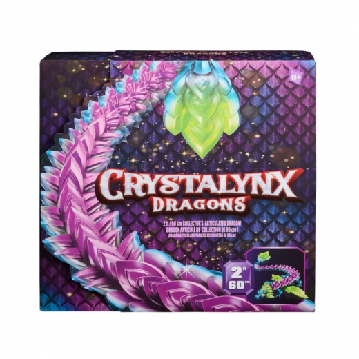 CrystaLynx Dragon Aurora Scales Spectris 60 cm i gruppen LEKSAKER hos Spelexperten (6077524)