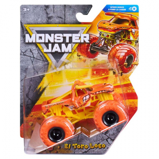 Monster Jam - El Toro Loco Truck 1:64 i gruppen LEKSAKER / Leksaksfordon / Monster Jam hos Spelexperten (6077752)