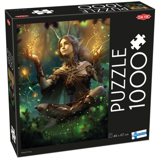 Tactic Pussel: Moonlit Fairy 1000 Bitar i gruppen PUSSEL / 1000 bitar hos Spelexperten (60881)