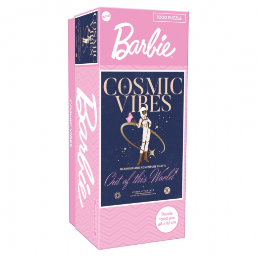 Tactic Pussel: Barbie Cosmic Vibes 1000 Bitar  i gruppen PUSSEL / Tactic hos Spelexperten (60989)