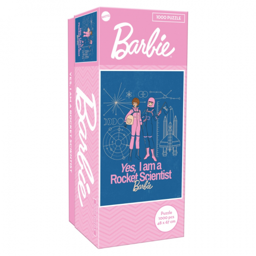 Tactic Pussel: Barbie Rocket Scientist 1000 Bitar i gruppen PUSSEL / Tactic hos Spelexperten (60992)