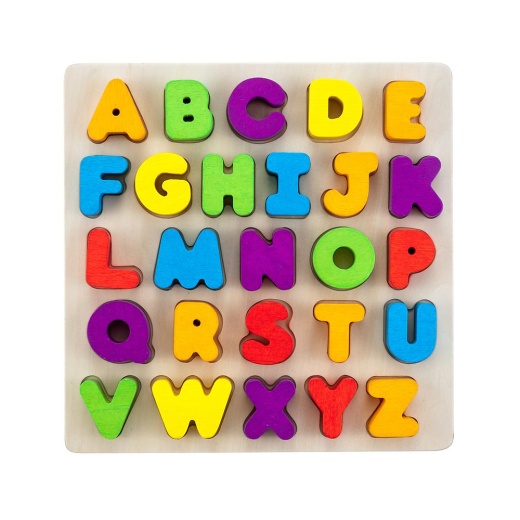 Träpussel alfabet - Engelhart Education i gruppen  hos Spelexperten (610031)